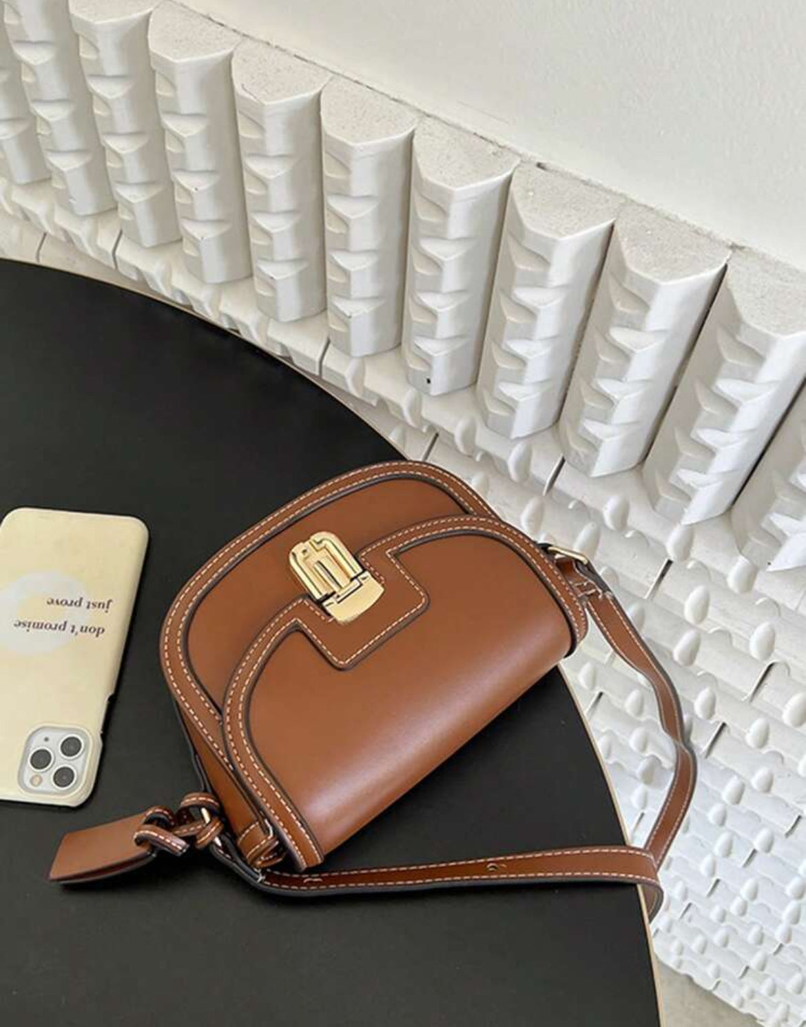 Flap Buckle Closure Canvas Sling/Crossbody/Shoulder Bag