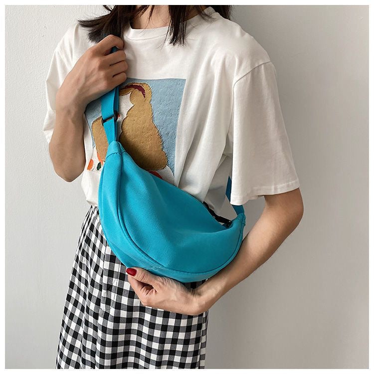 Nylon Hobo Crossbody bag