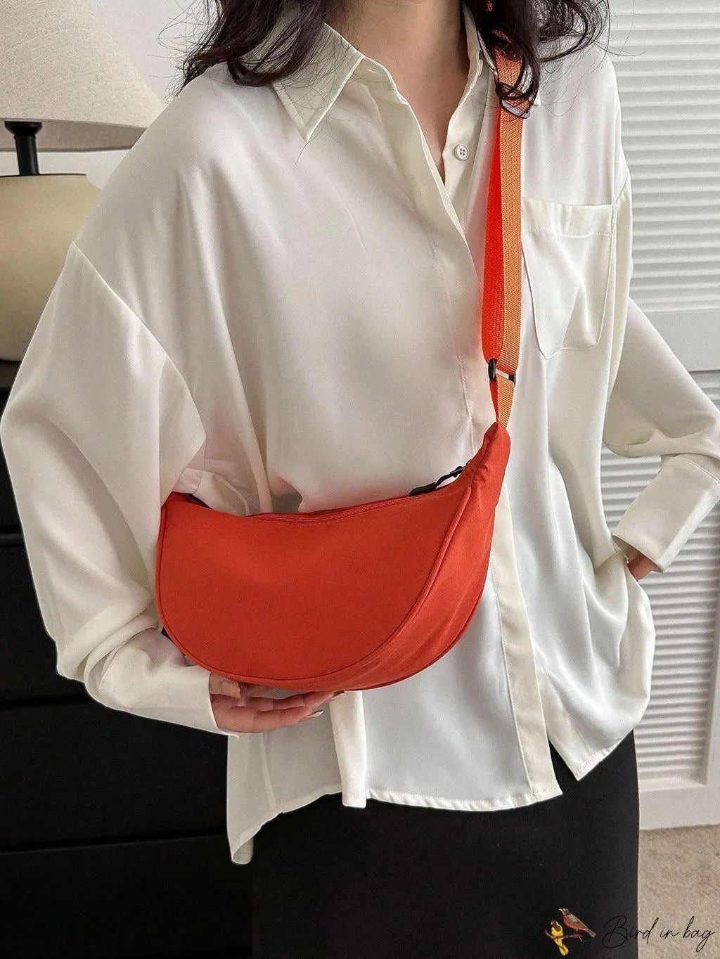 Nylon Hobo Crossbody bag