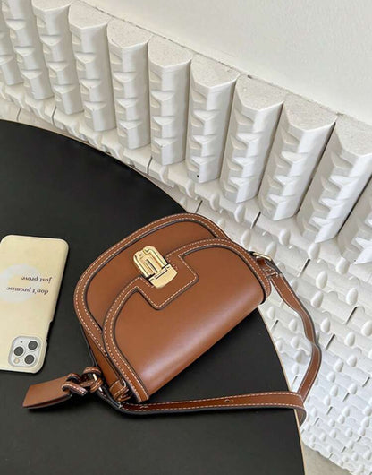 Flap Buckle Closure Canvas Sling/Crossbody/Shoulder Bag