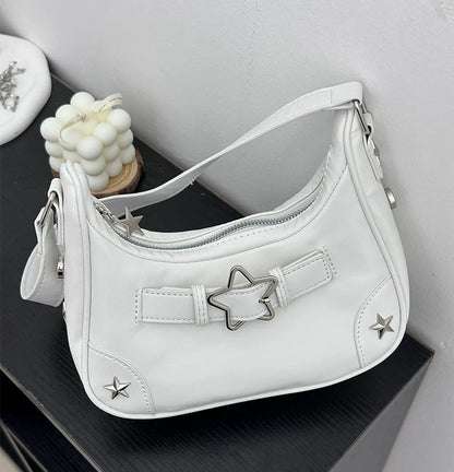 White Bubble Star Shoulder Bag