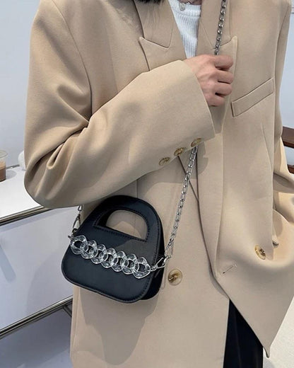 Mini Chain Decor Sling Bag