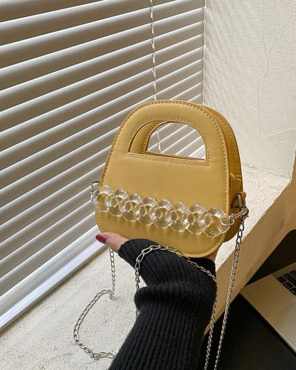 Mini Chain Decor Sling Bag