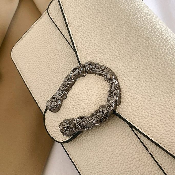 Croc Pattern Lock Detailing Sling Or Shoulder Bag For Women